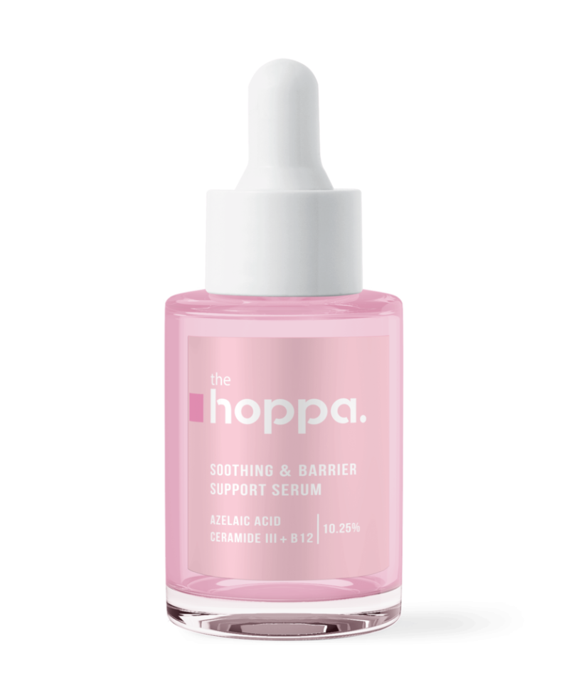 Hoppa barrier support azelaino serumas pažeistoms odoms 30ml.