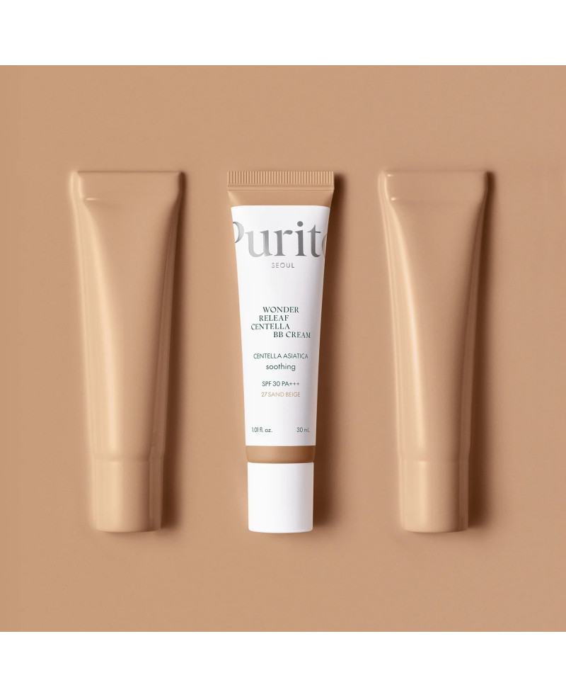 PURITO Seoul Wonder Releaf Centella BB Cream (27 sand beige) BB kremas