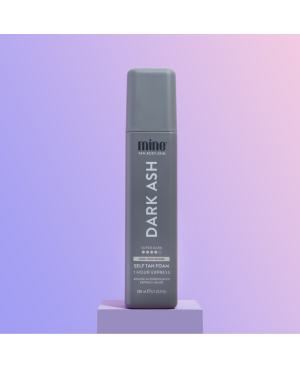 Mine tan Dark ash putos šviesiai odai 200ml.