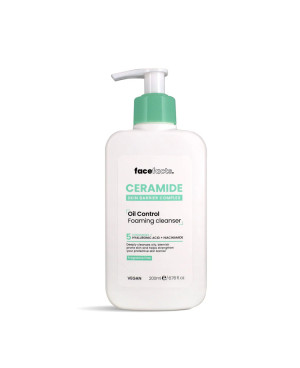 Face Facts ceramide oil control - foaming cleanser 200ml.