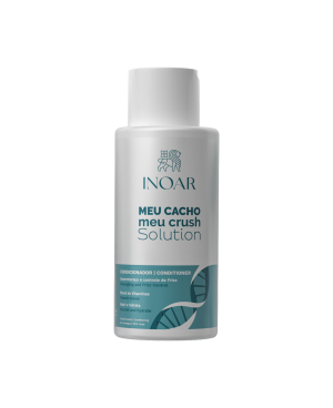 INOAR Meu Cacho Meu Crush Solution Conditioner - kondicionierius garbanotiems pažeistiems plaukams 500 ml.