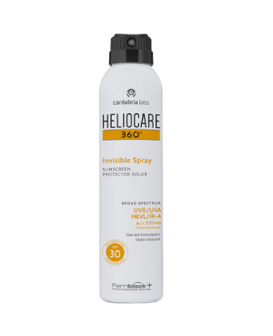 Cantabria Labs Heliocare 360 Invisible Apsauginis Purškiklis Kūnui SPF50+, 200ml.