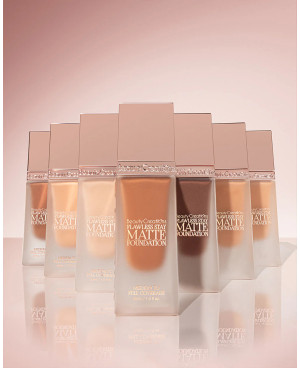 Beauty creations flawless stay matte makiažo pagrindas 30ml.