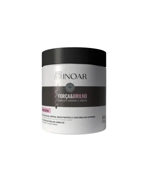 INOAR Forca & Brilho Mask - drėkinanti kaukė 500 g.