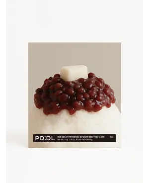 PO:DL red bean panthenol stangrinamoji hidrogelio kaukė