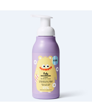 YOPE Putų konsistencijos prausiklis vaikams “Vaniliniai ledai”, 400 ml.
