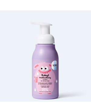 YOPE Putų konsistencijos rankų muilas vaikams “Braškių kokteilis”, 300 ml.