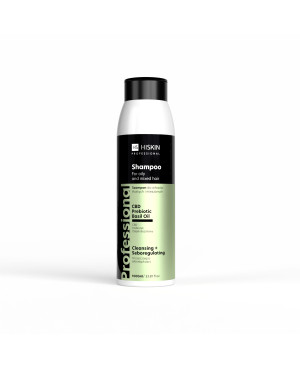 Hiskin PROFESSIONAL balansuojantis šampūnas riebaus ir mišraus tipo plaukams, 1000 ml.