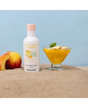 Nacomi dušo želė “peach sorbet and lemon” 300ml.