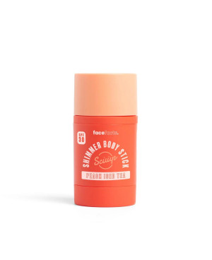 Face Facts SCUUP Peach Iced Tea SPF 30 švytintis kūno SPF pieštukas 50g.